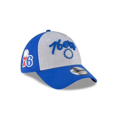 Philadelphia 76ers Gorra | New Era NBA Draft 39thirty Stretch Fit Cap Mexico - Azules
